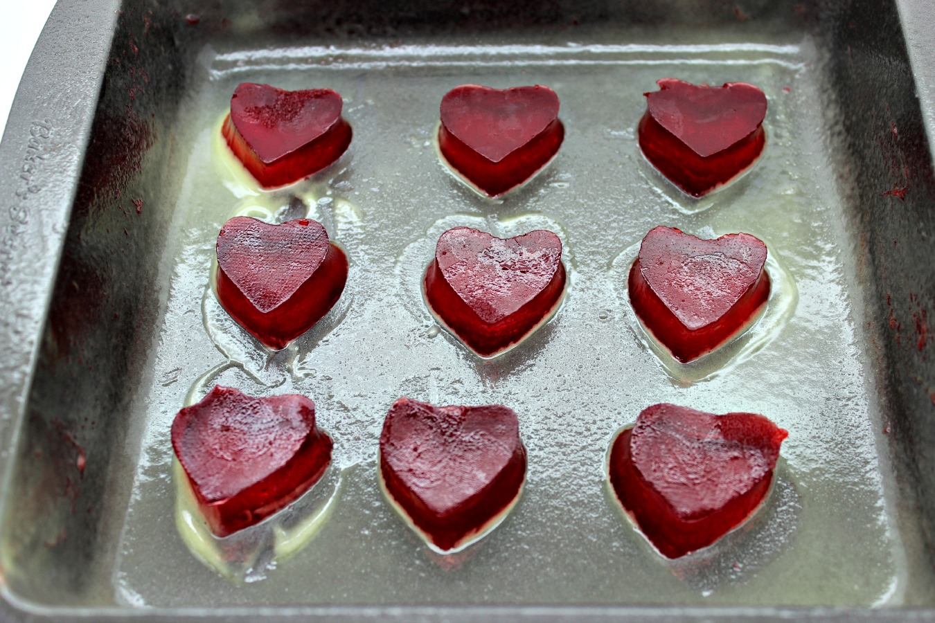 Easy JellO Hearts Recipe {great for valentine's day}