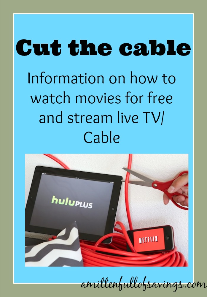 cut the cord, how to watch tv for free, stream cable for free, stream live tv for free, how to save on cable