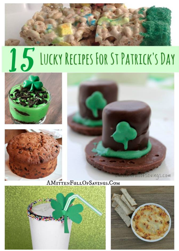 st pattys recipes, recipes for st patrick's day
