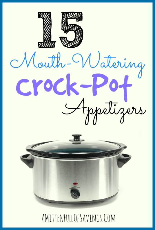 15 MouthWatering CrockPot Appetizers Recipes