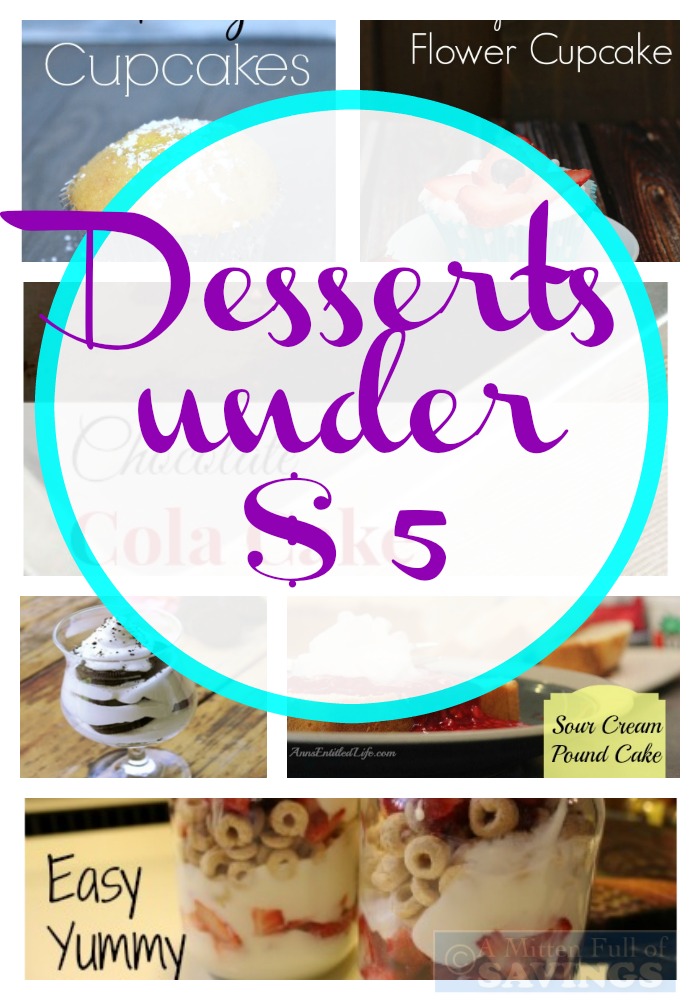 Budget Friendly: 14 Desserts under $5