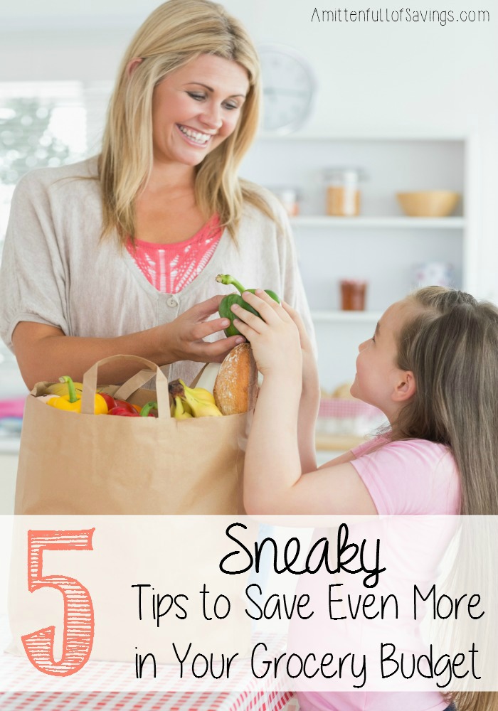 5 Sneaky Ways to Save Even More in Your Grocery Budget