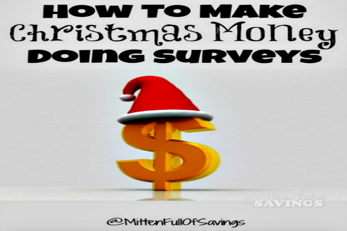 How To Make Christmas Money Doing Surveys