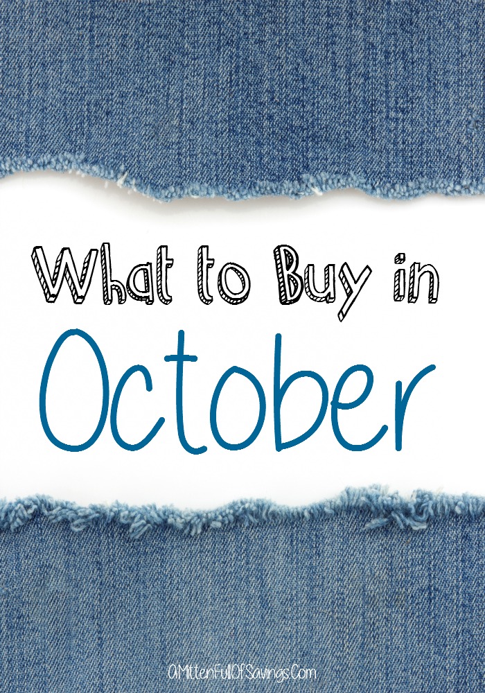 what to buy in october