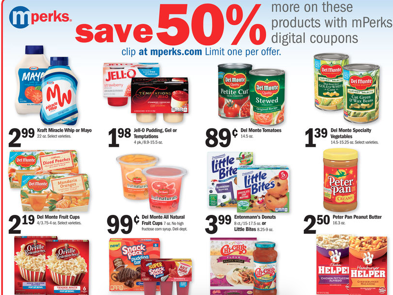 Meijer mPerk 50% OFF Coupons &amp; Deals