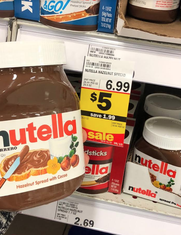 Meijer mPerk deal on Big Jar of Nutella This Week