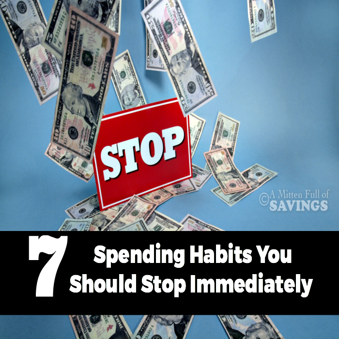 7 Spending Habits You Should Stop Immediately