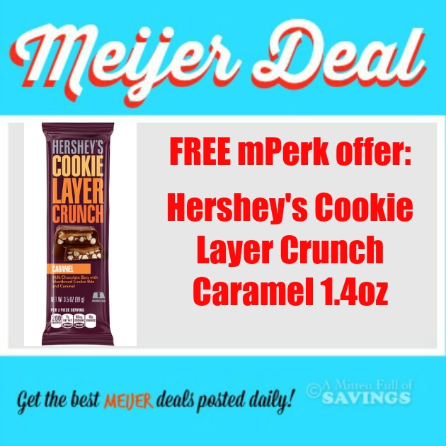 FREE Hershey's mPerk offer