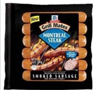 McCormick Smoked Sausage Deal at Meijer