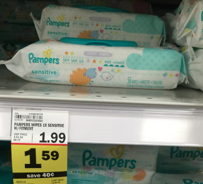 deal on pampers wipes