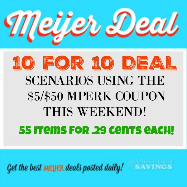Best Meijer deals