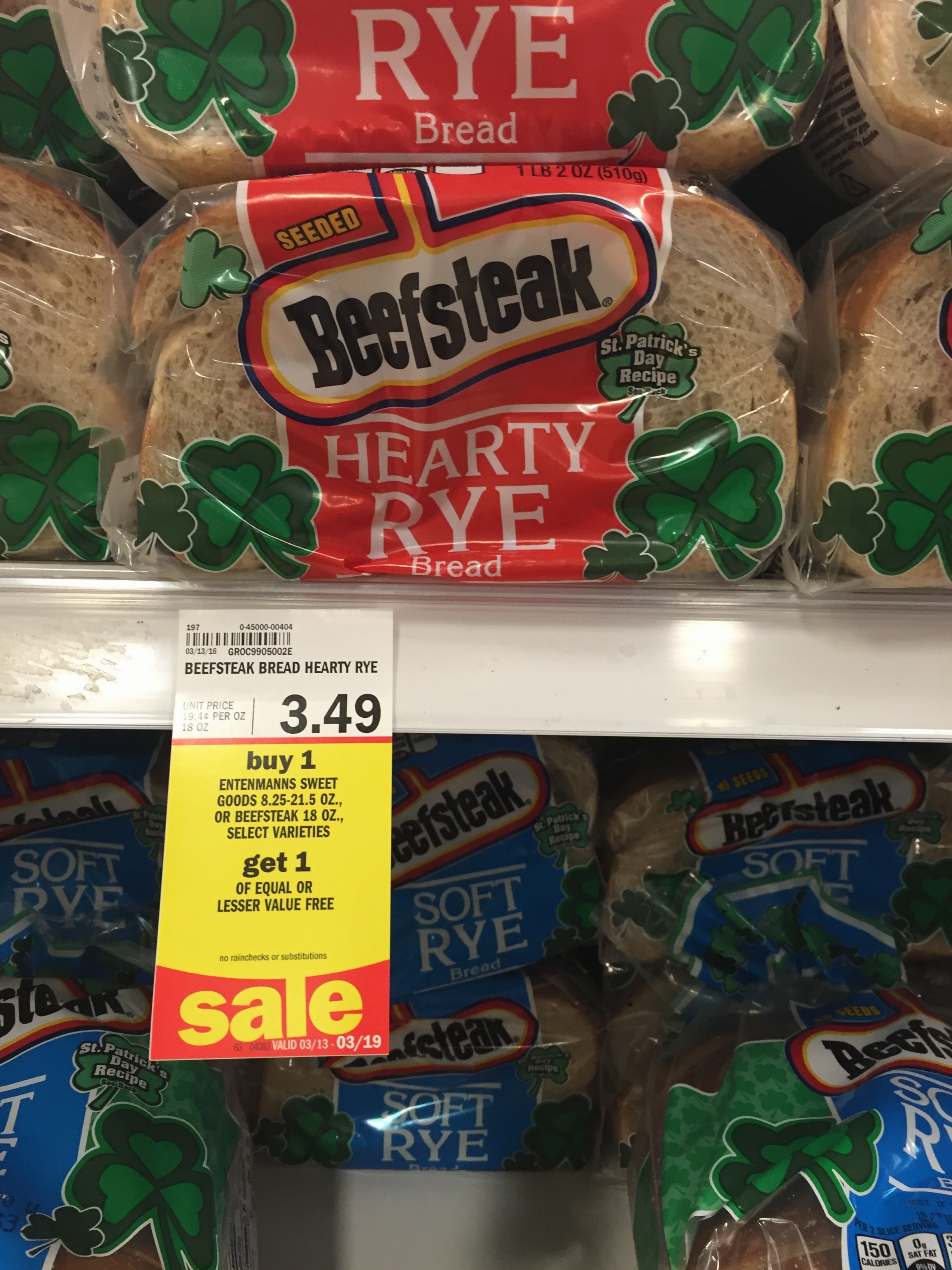 Meijer Hot Deal on Beefsteak Bread {Buy 1 Get 1 Sale}