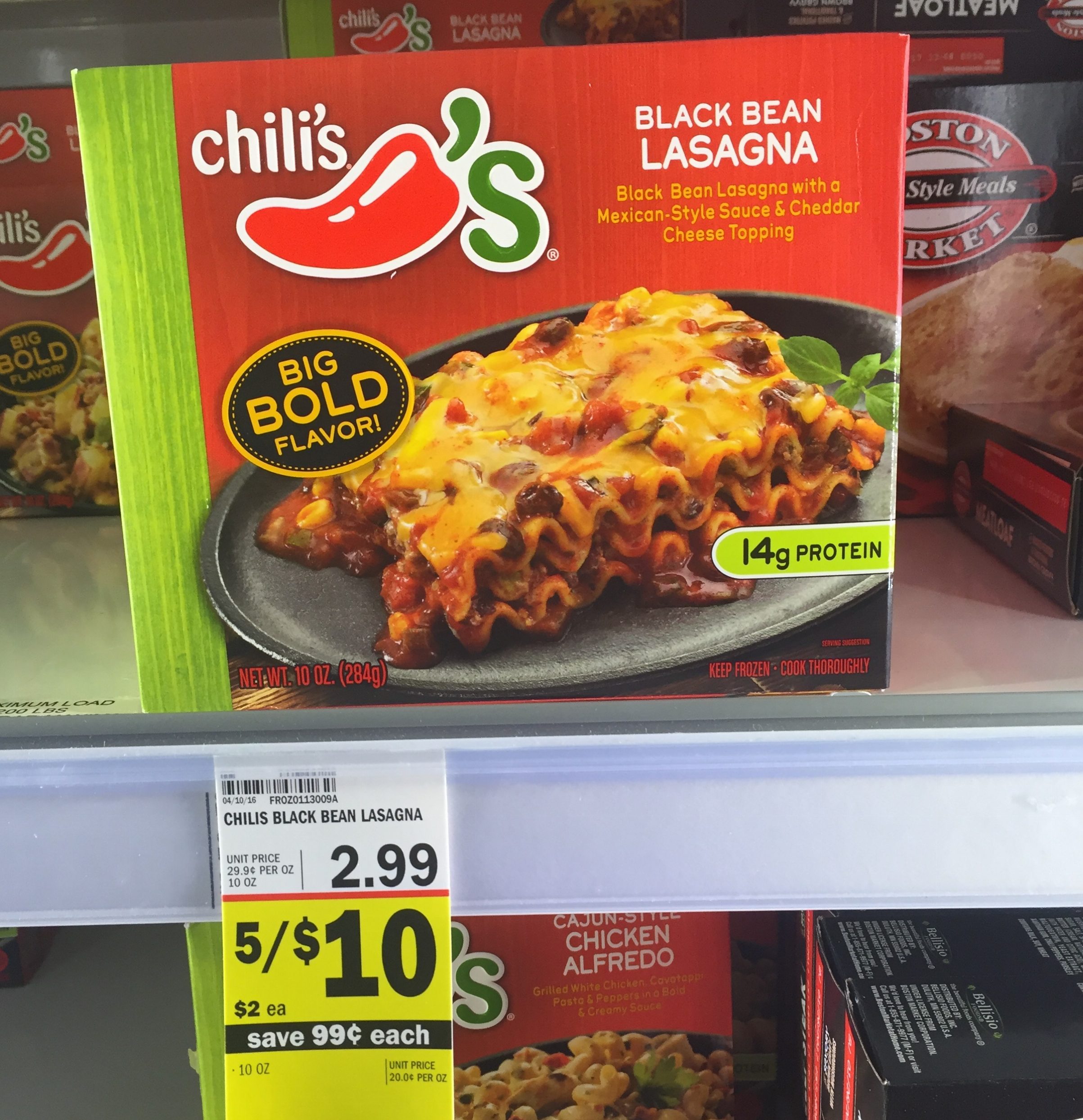Meijer Chili's Frozen Meals 1.25