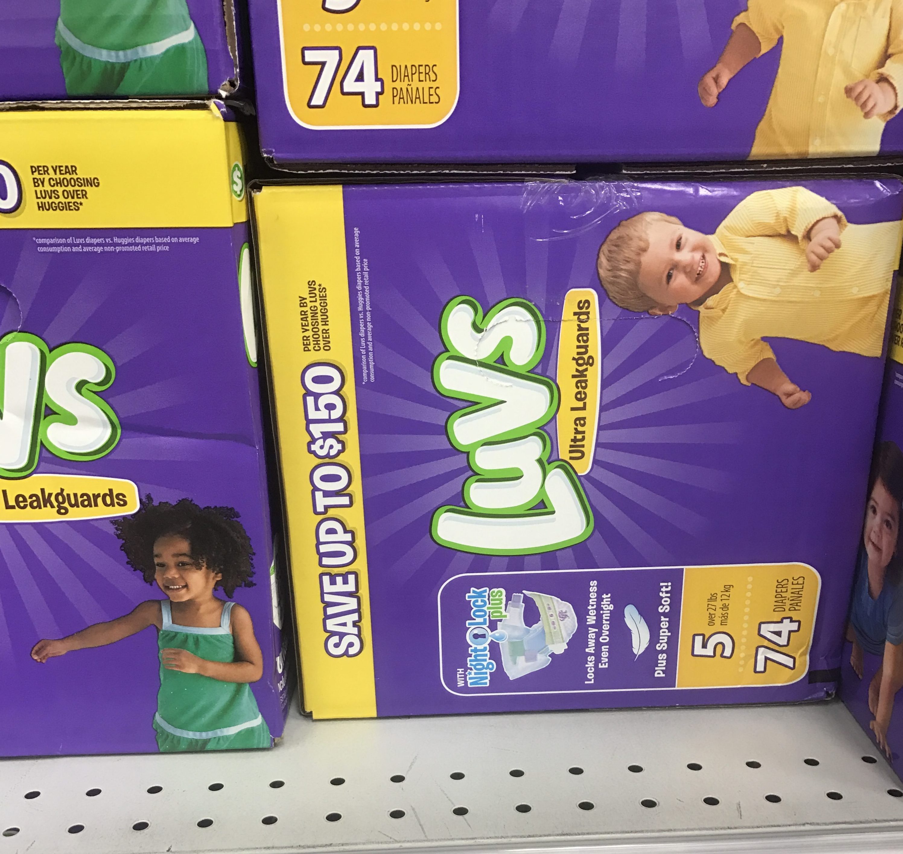 MeijerHot Deals on Luvs Diapers this week