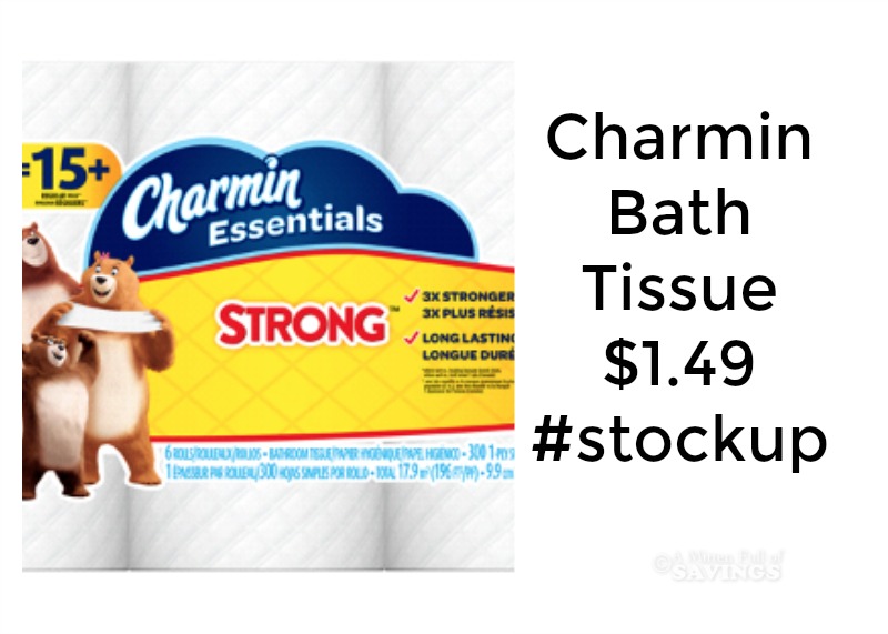Meijer: Charmin Toilet Paper $1.49 #stockup