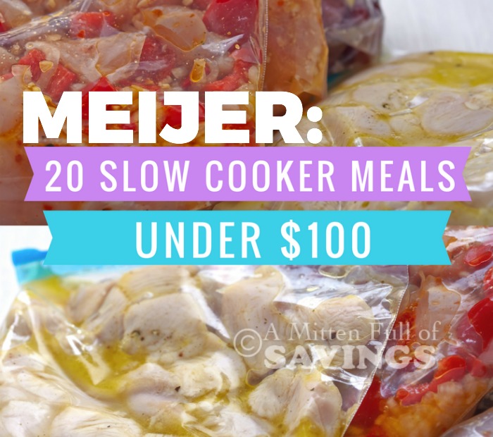 Slow Cooker Meal Ideas. Get dinner on the table quickly with these easy dinner recipes. 20 Slow Cooker Meals under $100 Bucks!