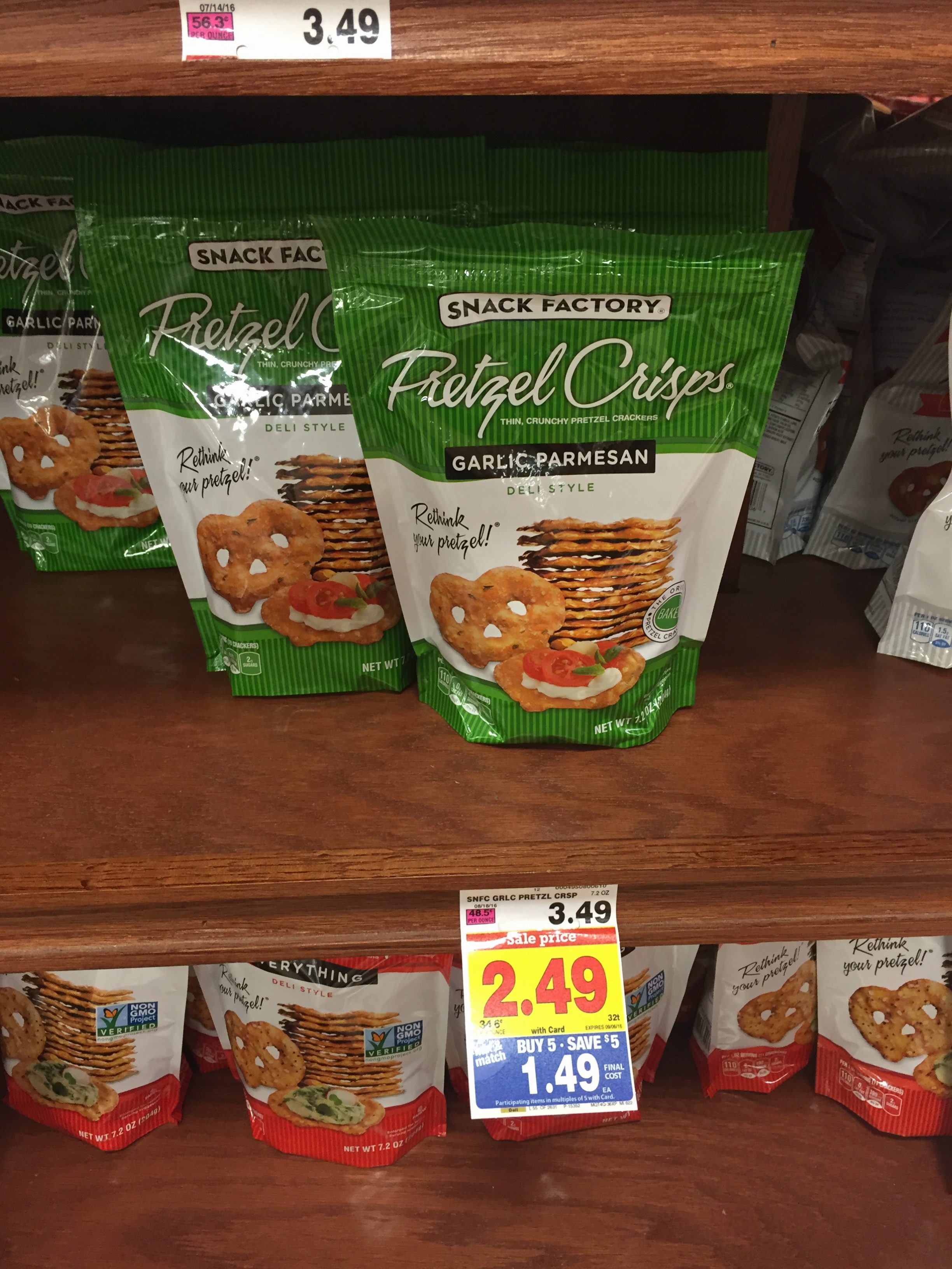 Kroger MEGA Snack Factory Pretzels for .49 STOCKUP