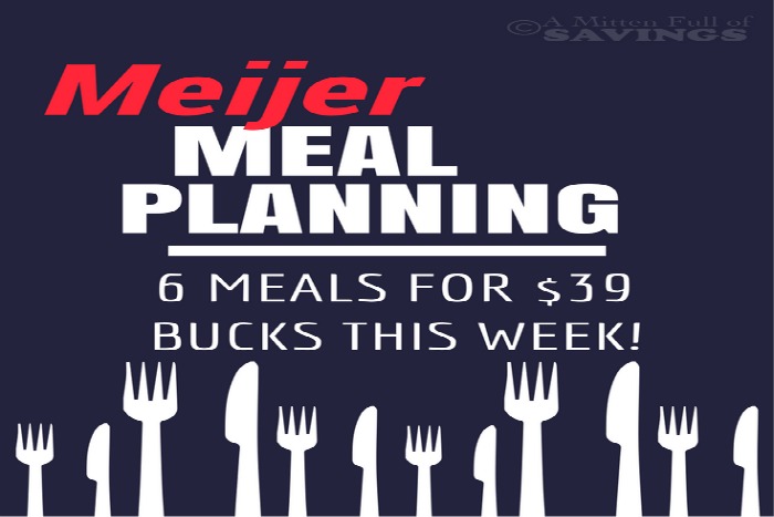 Meal Planning Ideas for Meijer
