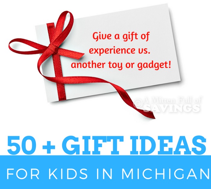 Are you looking for Christmas Gift ideas that are not toys? How about giving the gift of experience? Here's a list of the top gift experience ideas you can have in the Mid-Michigan and surrounding areas! This is a perfect non-toy gift idea!