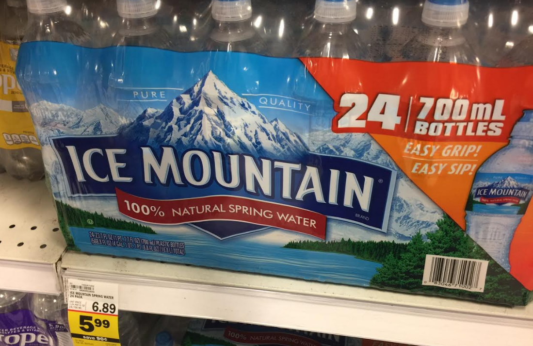 Ice Mountain Water Deal