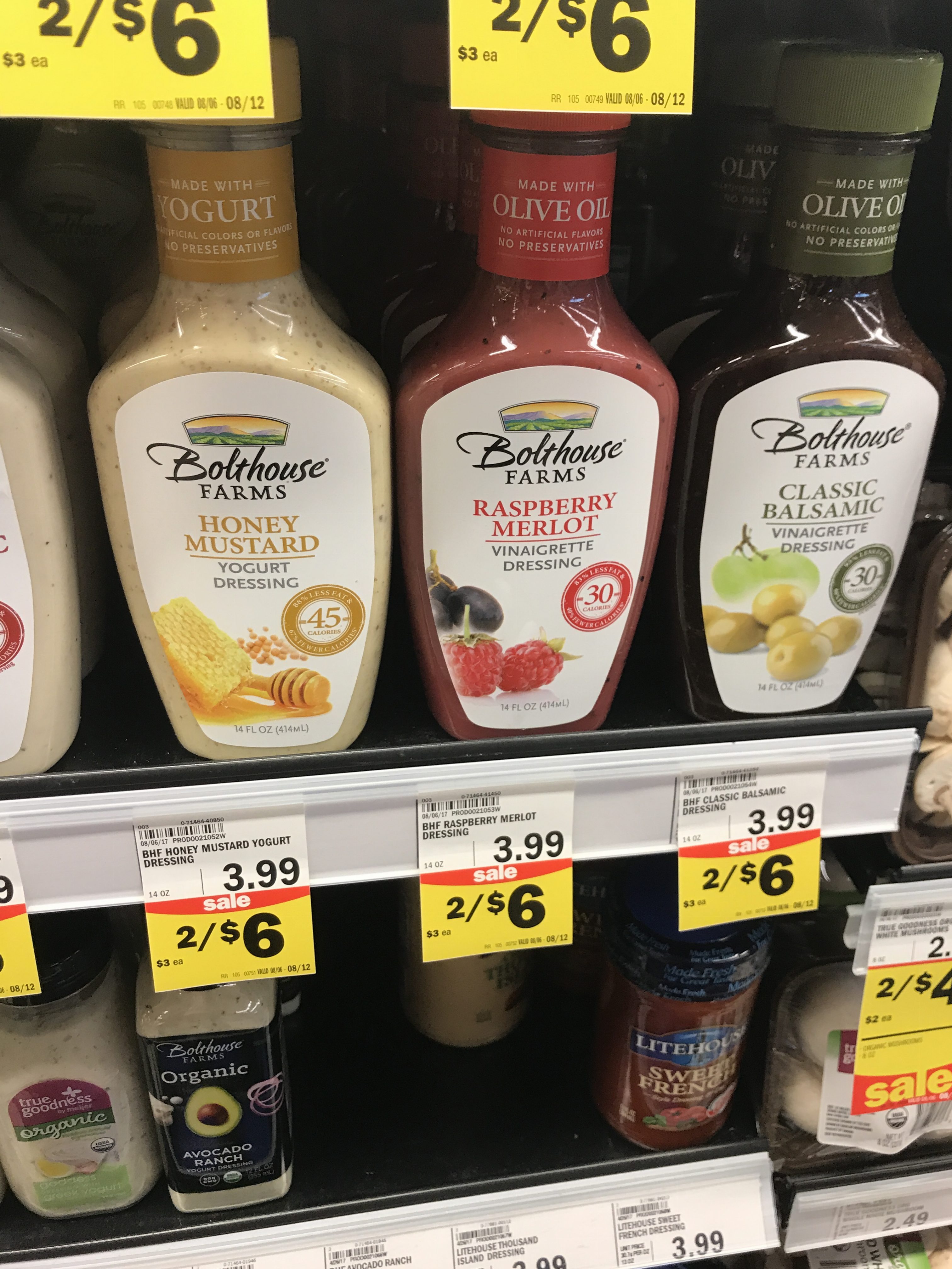 Bolthouse Farms Salad Dressing as low as .50 cents!!