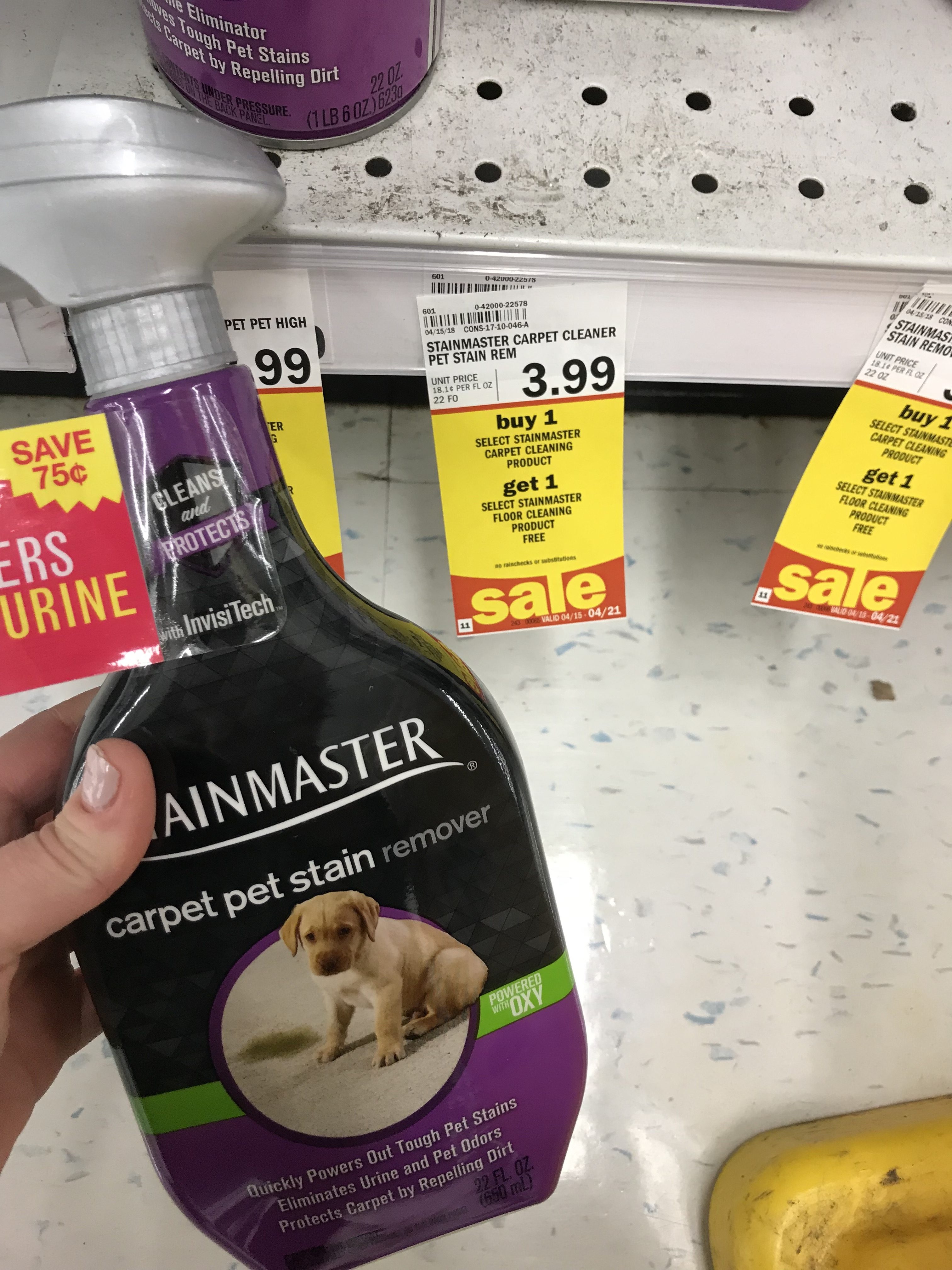 Meijer Stainmaster Carpet and Floor Cleaner Deals