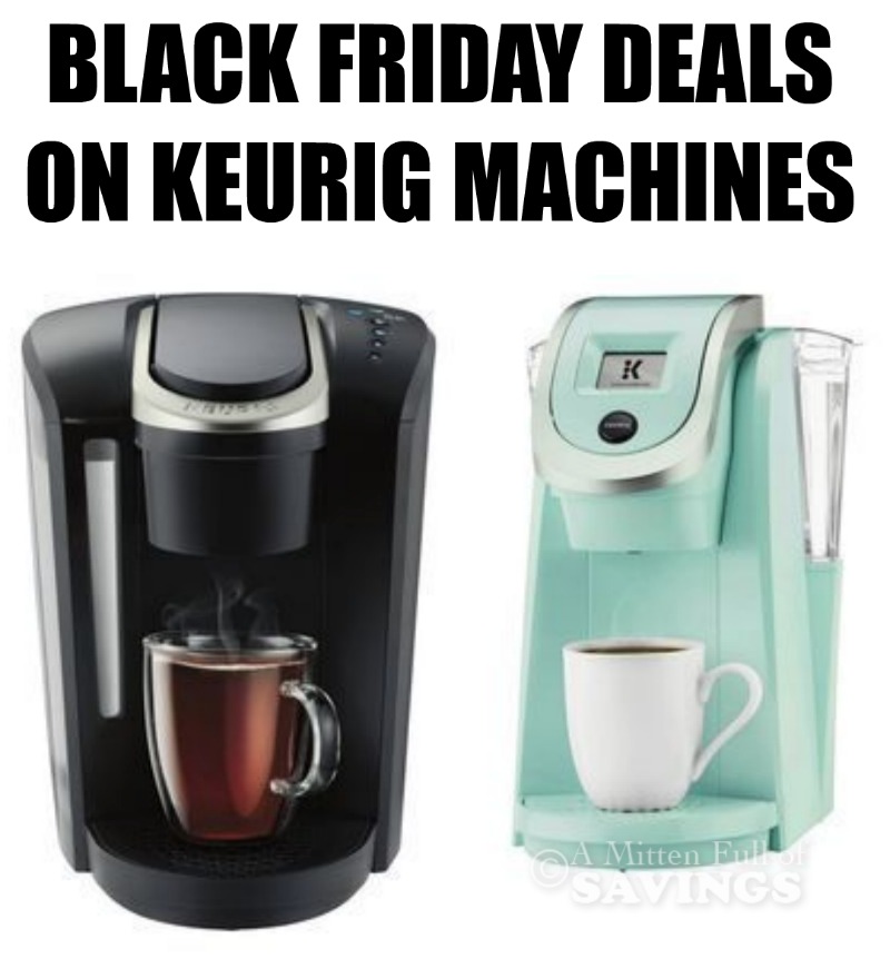 Who has the best deals on Keurig coffee machines on Black Friday