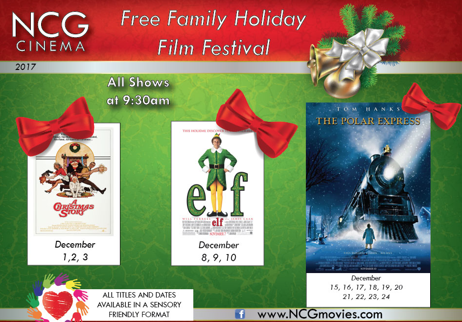 Free family Holiday Films at NCG