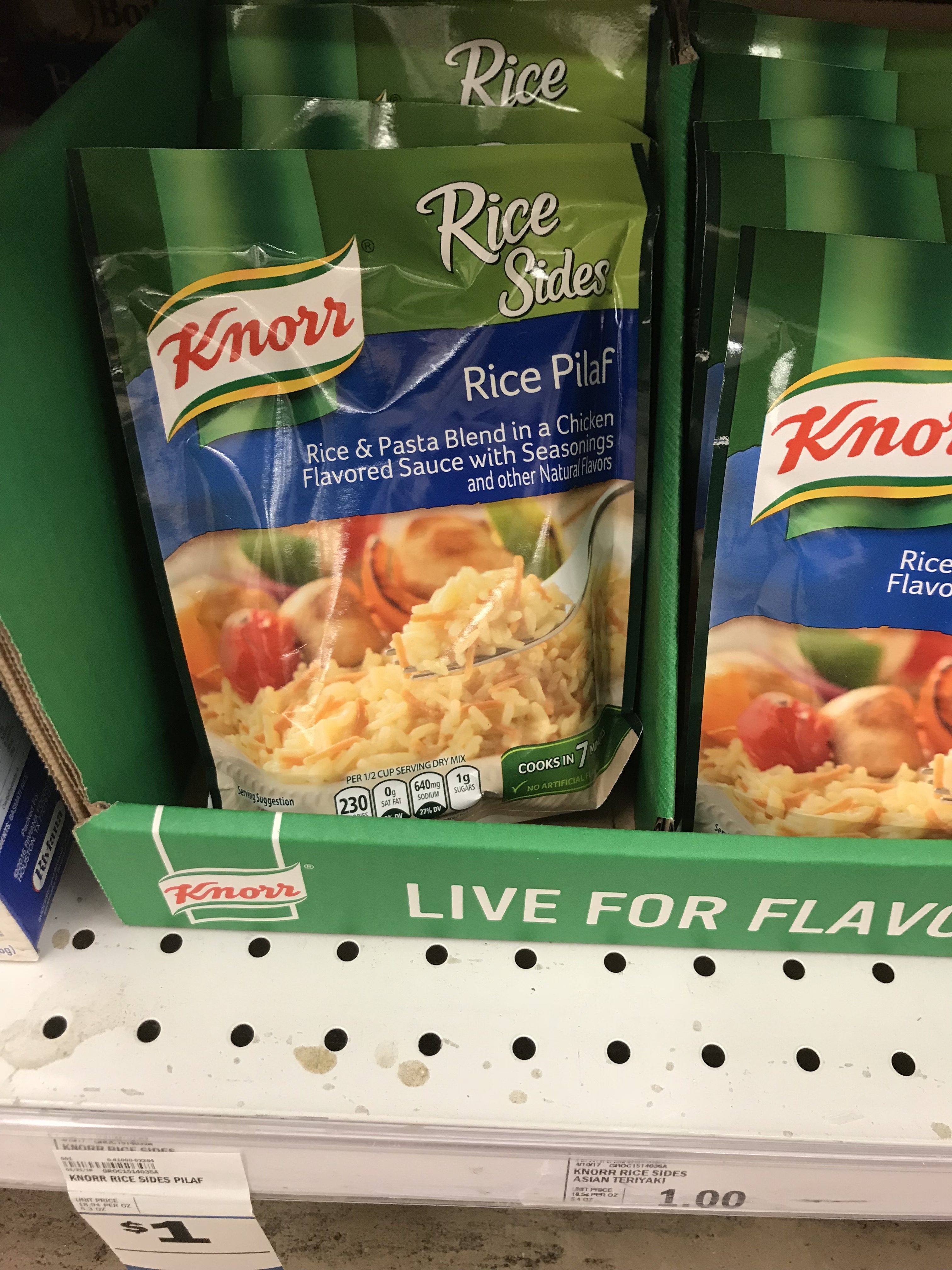 Meijer Mperk Deal Knorr Rice Pilaf Side . 50 cents