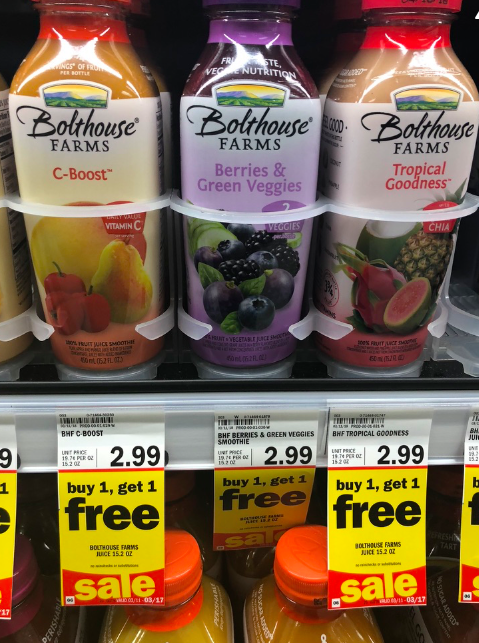 Bolthouse smoothie deal at Meijer