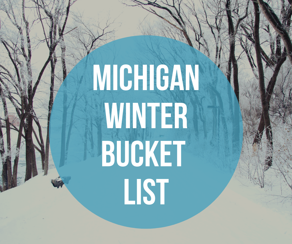 Don't let all the snow here in Michigan keep you inside this winter! There are so many fun things to do in Michigan during the winter months. I've started a Michigan Winter Bucket List full of ideas you and your family can try out this season.