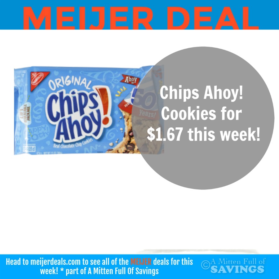 Chips Ahoy Cookie deal