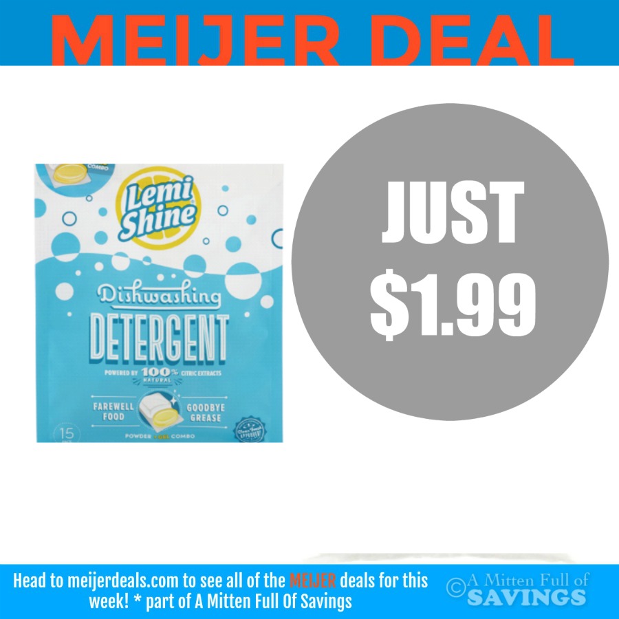 Coupon for Lemi Shine + Meijer Deal