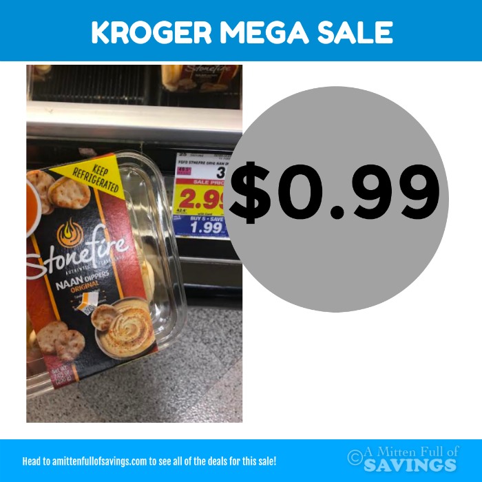 Stonefire Naan deal at Kroger