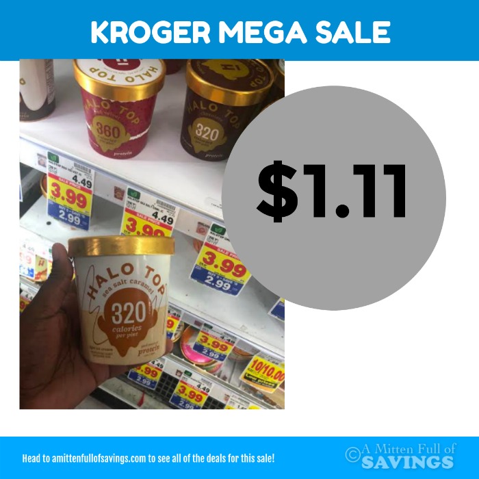 Kroger MEGA: Halo Top for $1.11 Right Now!