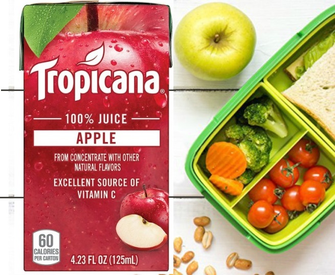 Amazon Deal 44ct. Tropicana 100 Apple Juice Boxes