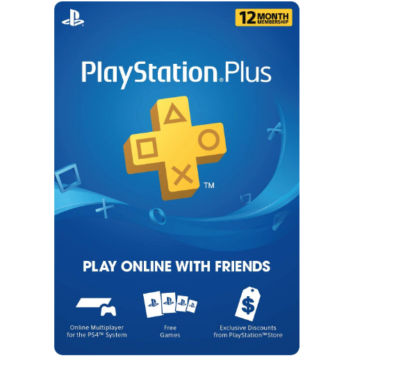 PlayStation Plus 12-month membership $39.99