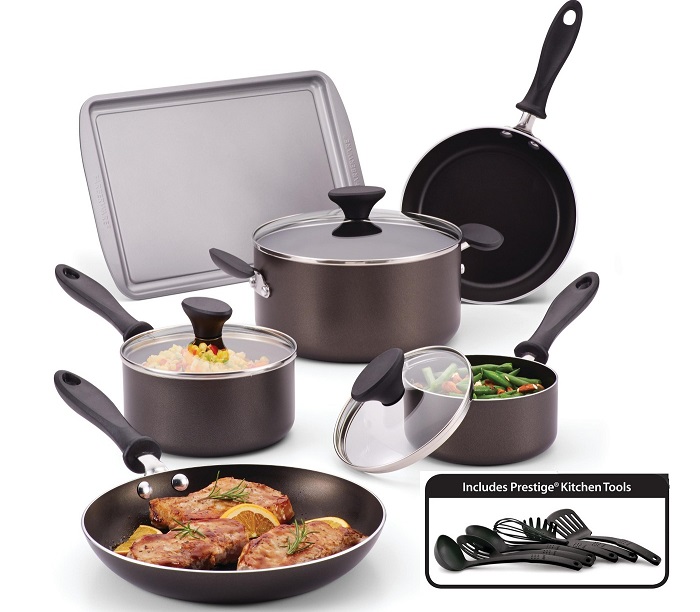 Target Cyber Deal Farberware Reliance 15pc Cookware Set 24 Fresh