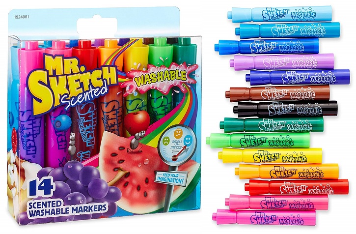 Amazon Deal: 14ct. Mr. Sketch Washable Scented Markers $7.19 - Fresh