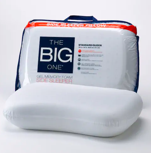 he Big One® Gel Memory Foam Side Sleeper Pillow $11.46 (Reg $499)