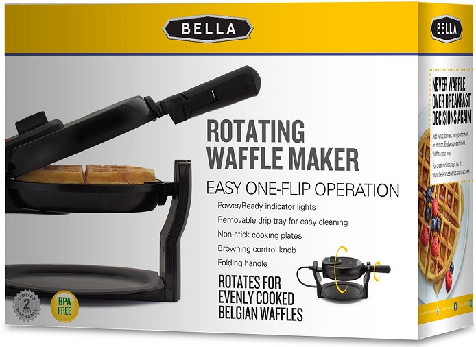 bella pro waffle maker