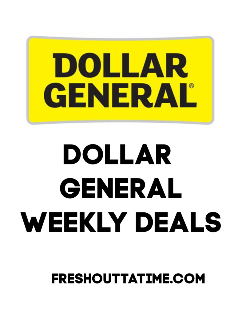 Dollar General Weekly Deals