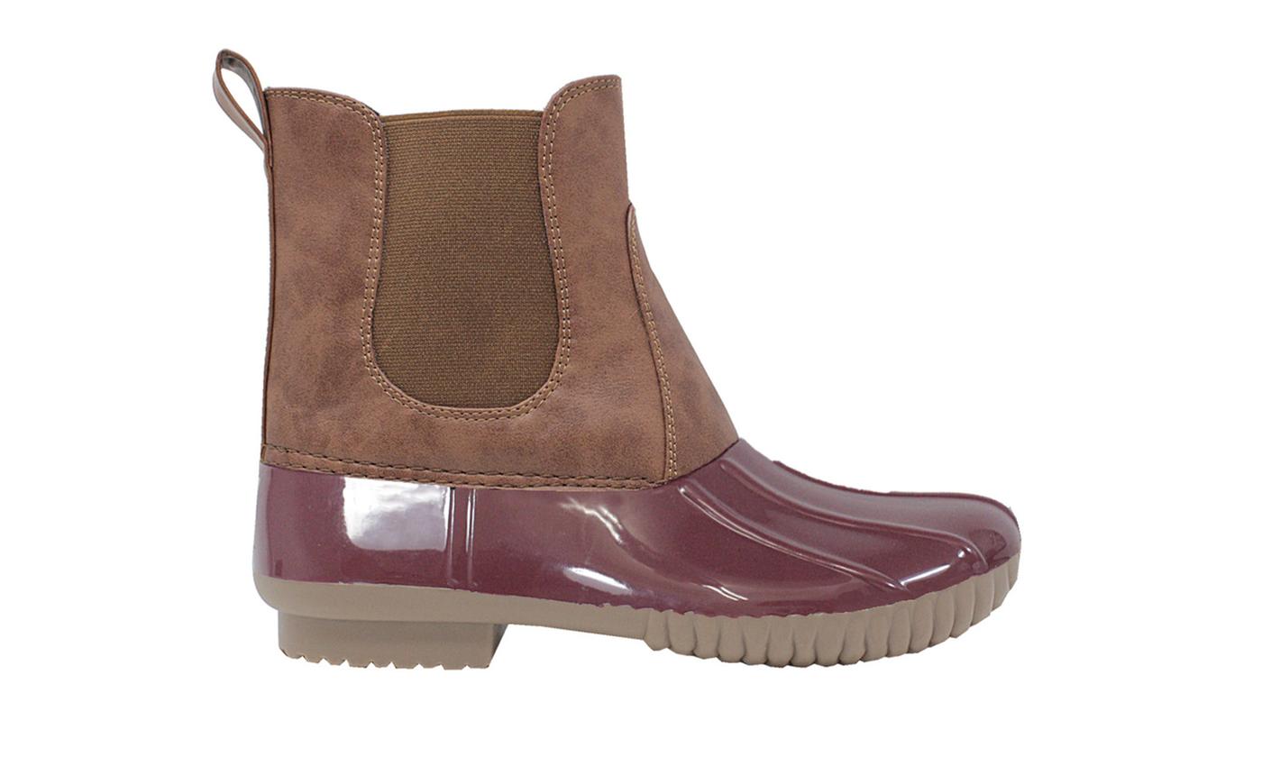 zulily duck boots