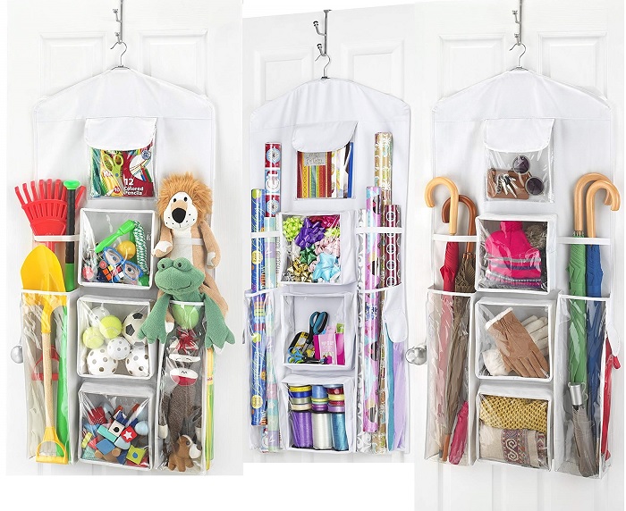 Amazon Deal Whitmor OverTheDoor Gift Wrap Organizer 8.98