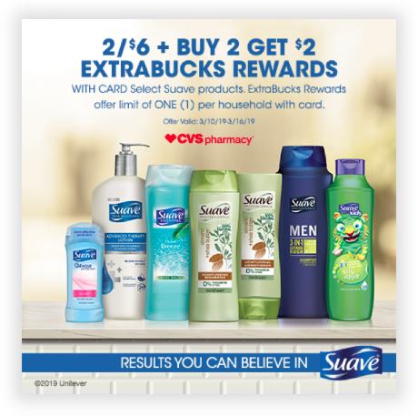 CVS deal on Suave products