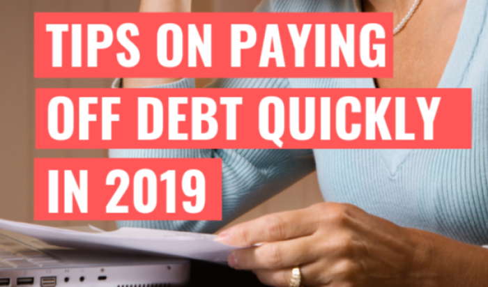 If you're in debt and need some tips on how to quickly pay off debts in 2019, I'm sharing some realistic tips on the blog to get your finances in order. 