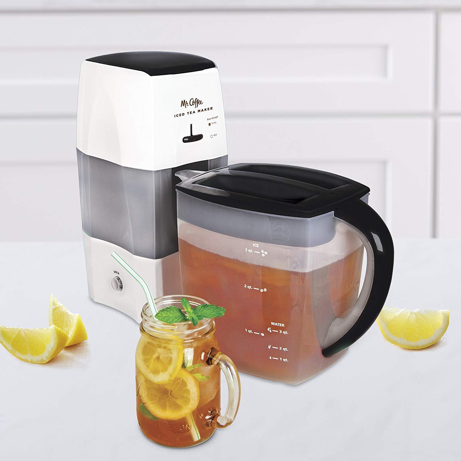 Amazon Deal Mr. Coffee 3Quart Fresh Tea Iced Tea Maker
