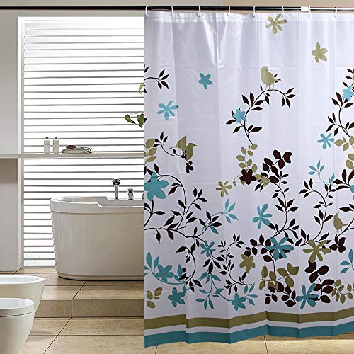 Amazon Deal BluPier PEVA Mildew Free Shower Curtain