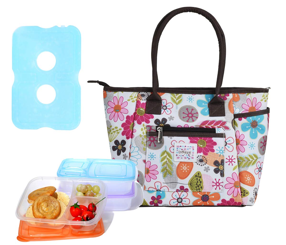 Amazon Deal Deluxe Insulated Lunch Tote Set