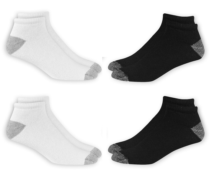 Amazon Deal 10 Pairs Gildan Men's Low Cut Socks